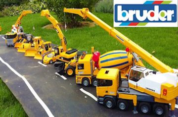 Bruder Construction Toys in Store